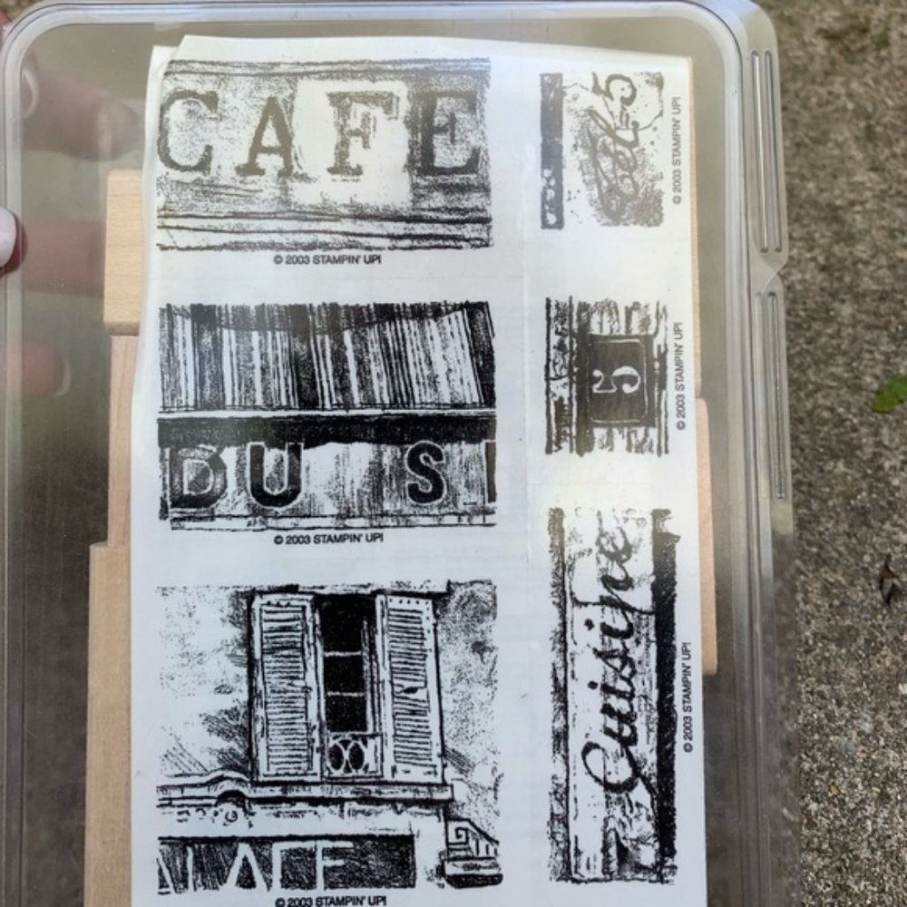 2 for $25 - Stampin' Up! Parisian Plaza set